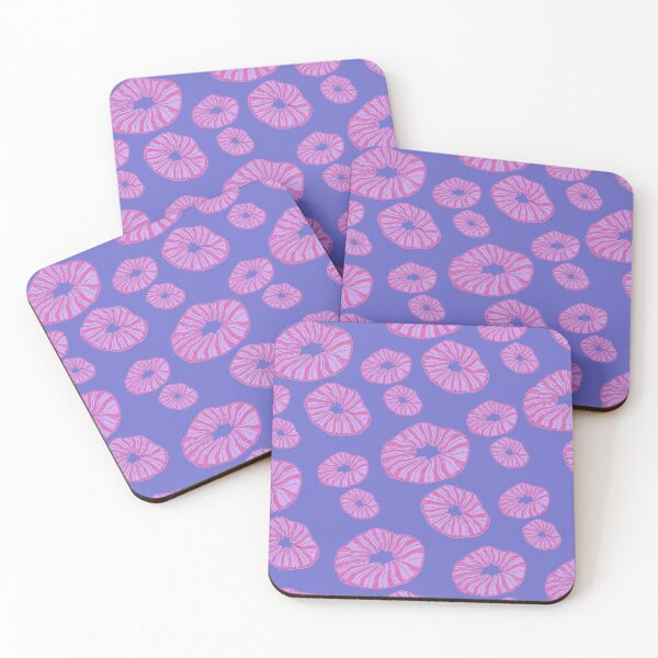Item preview, Trippy abstract purple and pink cells designed and sold by Thegentleshop.