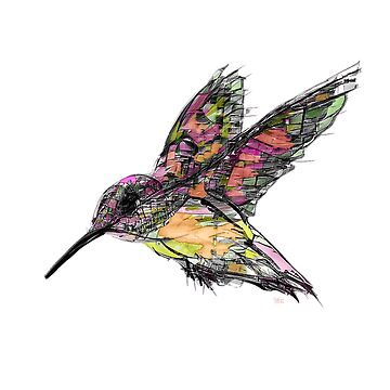 Artwork thumbnail, "Hummingbird" by coffmancreates