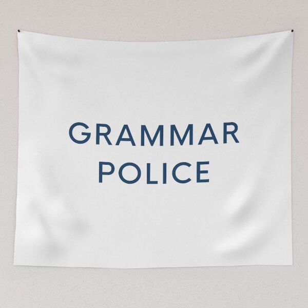 Item preview, Grammar Police designed and sold by jenniferzalzal.