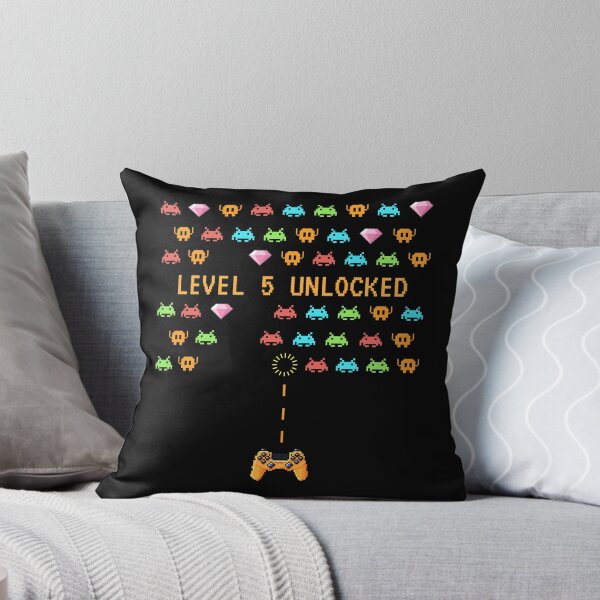 Item preview, Level 5 Unlocked - Video Gamer celebrates 5th Birthday designed and sold by Rhu Creations.