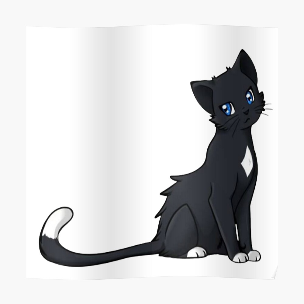 handsome anime cat black cat with blue eyes handsome anime cat black cat with blue eyes