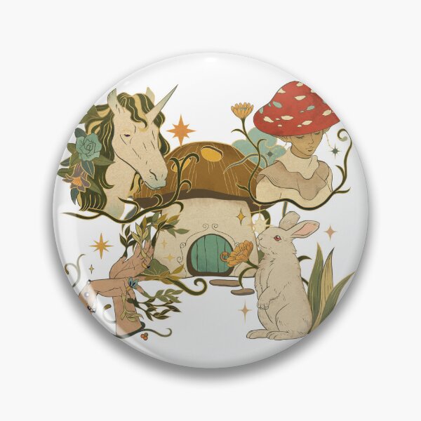 Item preview, mushroom forest designed and sold by Rebaad.