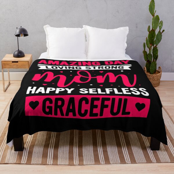 Item preview, Amazing day loving strong mom happy selfless graceful designed and sold by GreenFarm2022.