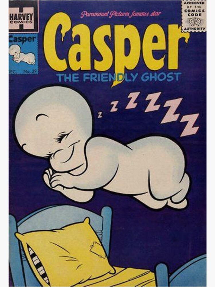 Vintage Casper The Friendly Ghost T-Shirt Cartoon Movie Merch Gift