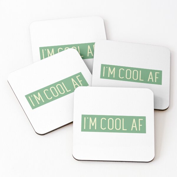 Item preview, I´M COOL AF designed and sold by CreativeShirts2.