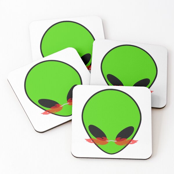 Item preview, Alien with fire glasses designed and sold by coguestore.