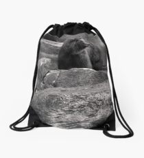 There's a lot to be said for hibernation. Drawstring Bag