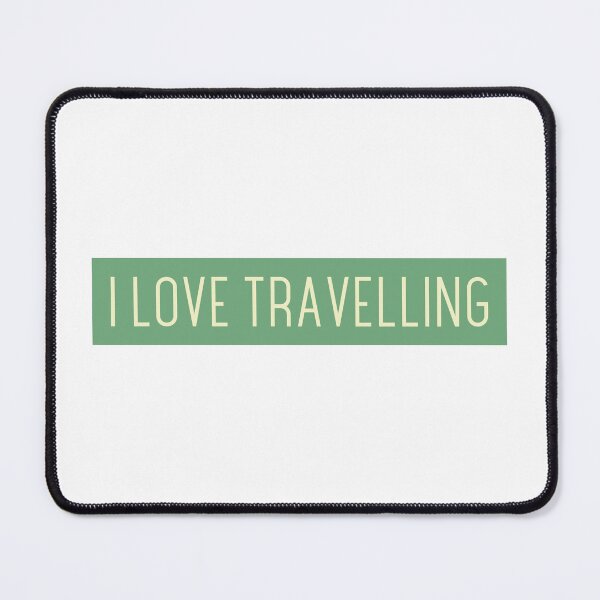 Item preview, I LOVE TRAVELLING designed and sold by CreativeShirts2.