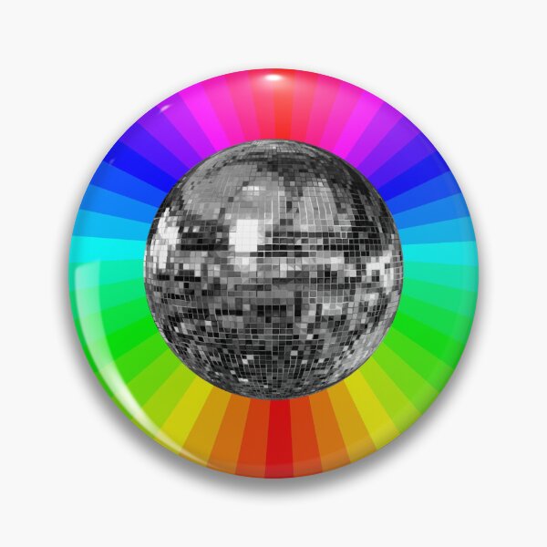 Item preview, Disco Ball Rainbow Funky Prism Party designed and sold by Deborah Camp.