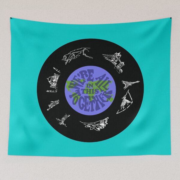 Item preview, We're All in This Together Landmarks Earth Record designed and sold by MyThingNow.