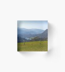 Views down to Rydal Water Acrylic Block