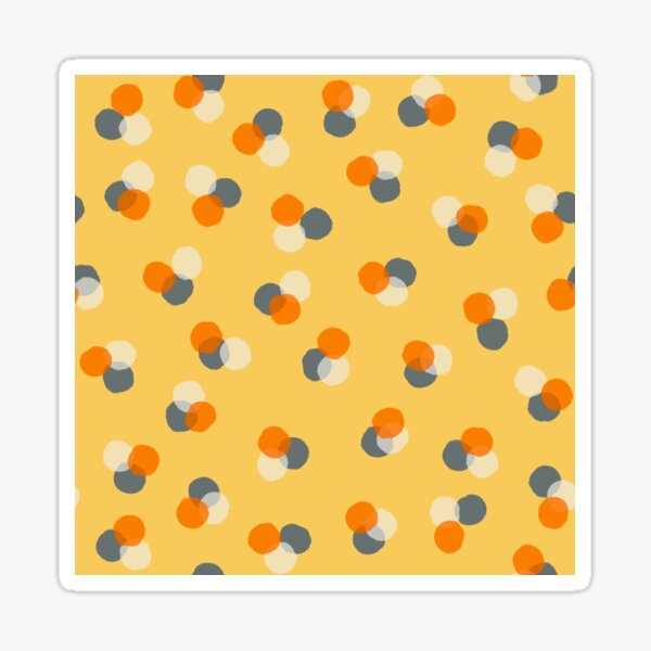 White Polka Dots Over Yello Orange Grunge - Skin Decal Vinyl Wrap Kit –  TheSkinDudes