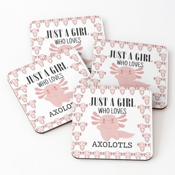 Item preview, Just a girl who loves axolotls designed and sold by Wild-Rose-.