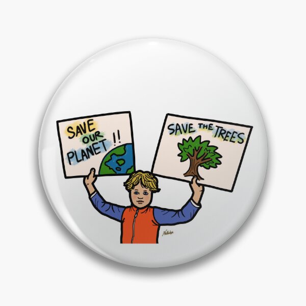 Item preview, Save the planet. Save the trees. Climate change. designed and sold by Nalidsa Sukprasert.