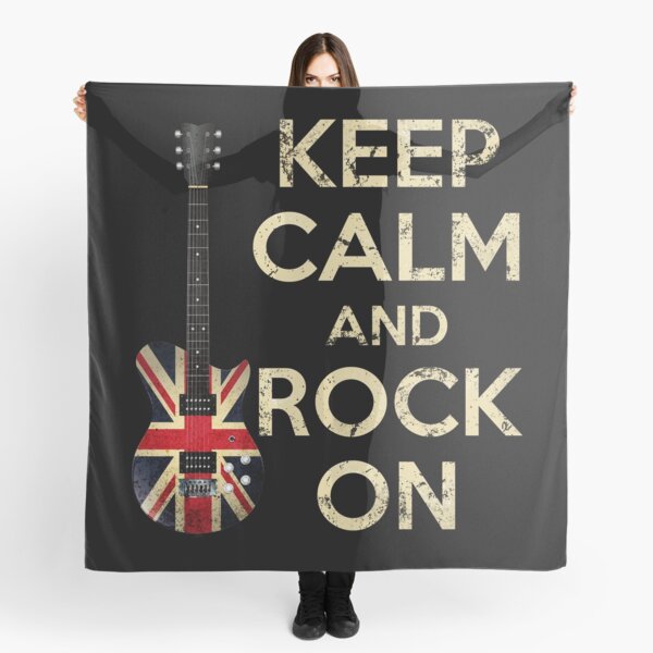 Item preview, Keep Calm and Rock On - Union Jack Guitar designed and sold by bloody-L.