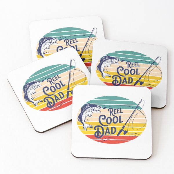Item preview, Reel Cool Dad - Fishing Father - Vintage Sunset designed and sold by Rhu Creations.