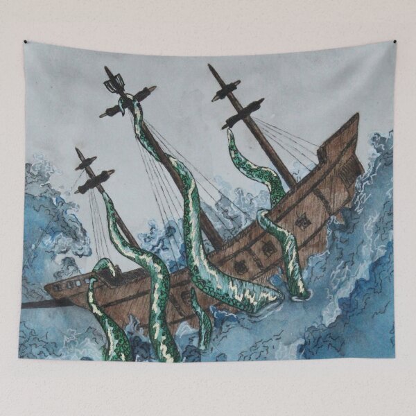 Item preview, The Kraken designed and sold by natandthearts.