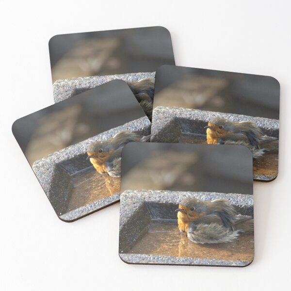 Item preview, Robin having a bath designed and sold by days-photographic.