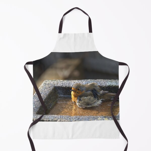 Item preview, Robin having a bath designed and sold by days-photographic.