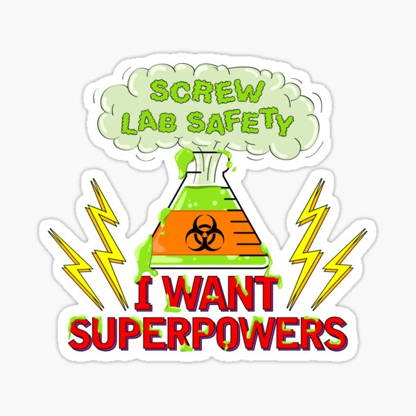 lab safety bumper sticker assignment