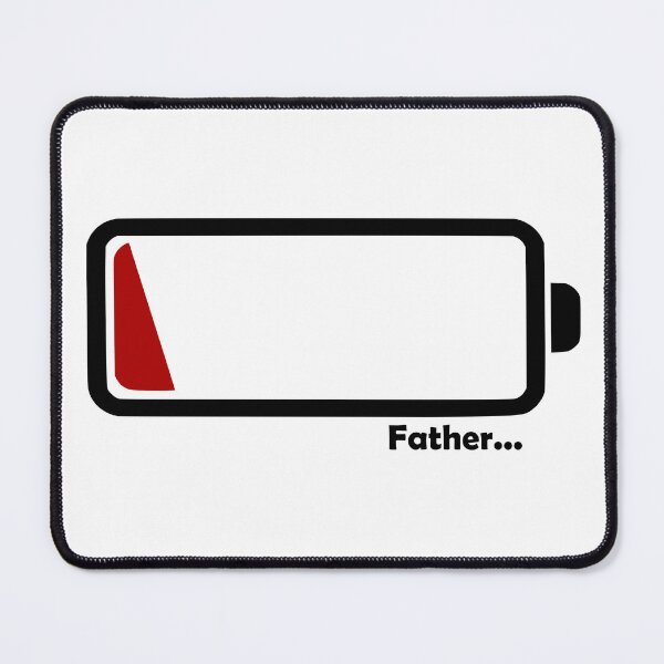 Item preview, Father with empty battery (on white) designed and sold by Groenendijk.