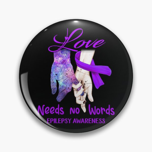 Item preview, Epilepsy Awareness - Love Needs No Words designed and sold by ArangoaStore.