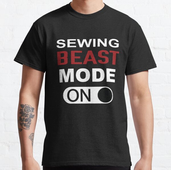 Item preview, Sewing Beast Mode On , Sewing Quote, Funny Sewing designed and sold by Aerial Addicts.