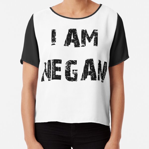 i am negan shirt