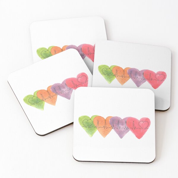 Item preview, Heartbeats beating hearts designed and sold by Finde.
