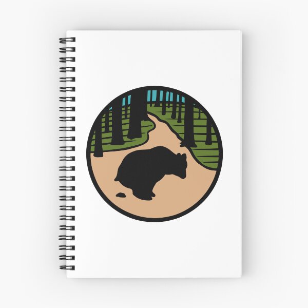 Item preview, Does a bear poop in the woods bear pooping on a nature trail designed and sold by mellowgraphics.
