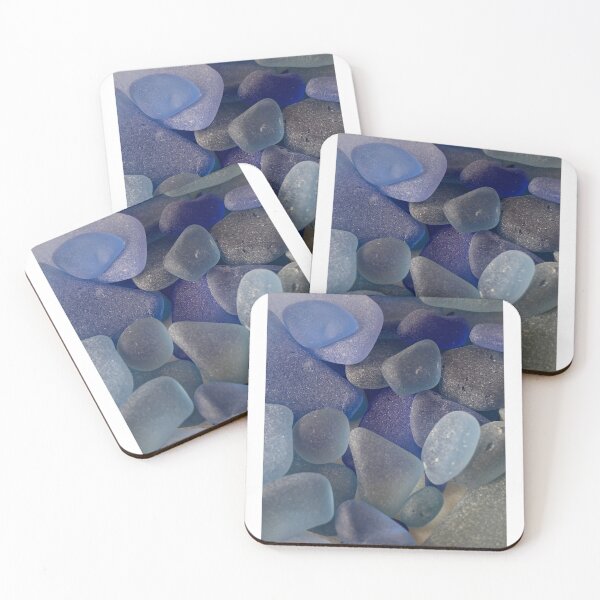 Item preview, Beautiful blue Shades of seaglass designed and sold by Jums-Med.