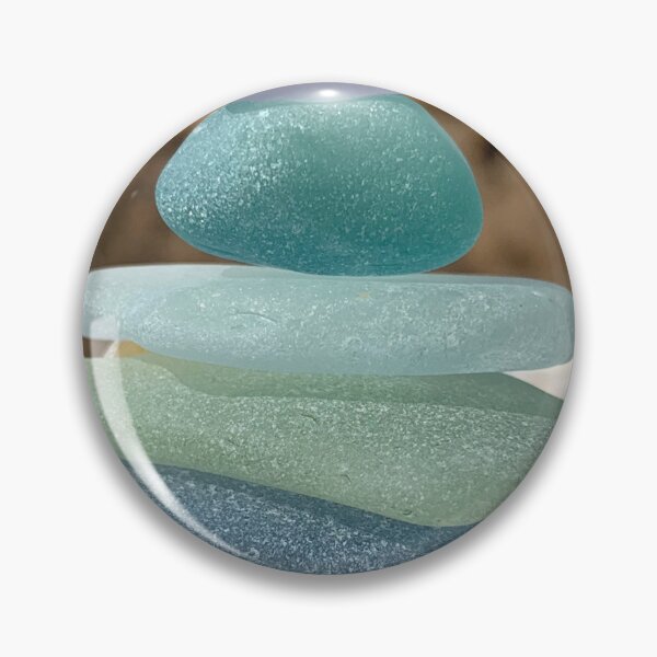Item preview, seaglass stack designed and sold by Jums-Med.