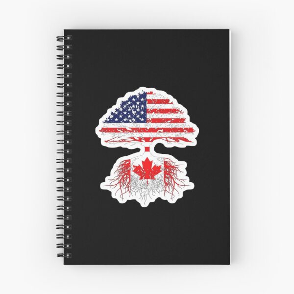 Item preview, Canadian Roots American Grown Canada Flag Tshirt Men Women designed and sold by ZOUBAH.