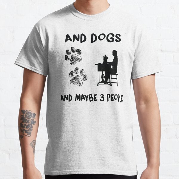 Item preview, I Like Sewing And Dogs, Sewing Quote, Funny Sewing designed and sold by Aerial Addicts.