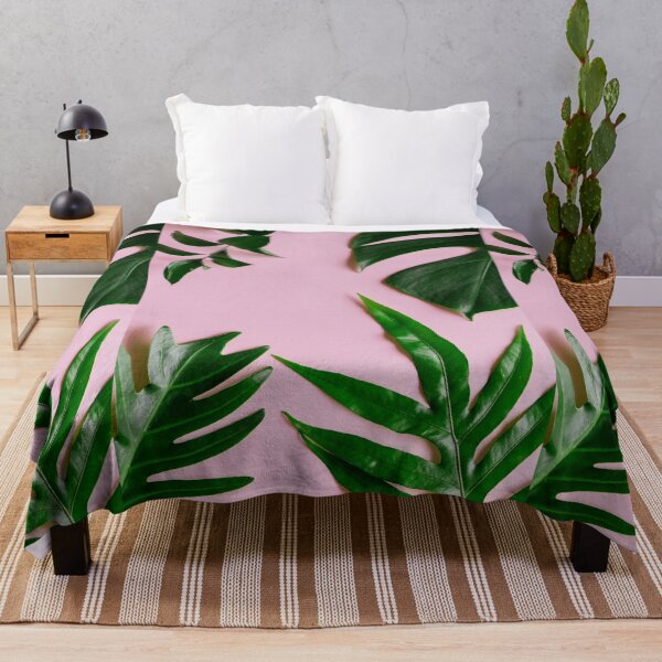 Item preview, Tropical Blush Pink Palm Tree Leaf designed and sold by newburyboutique.