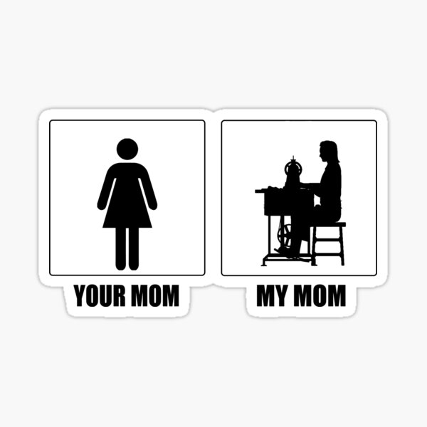 Item preview, Sewing Mom, Sewing Quote, Funny Sewing designed and sold by Aerial Addicts.