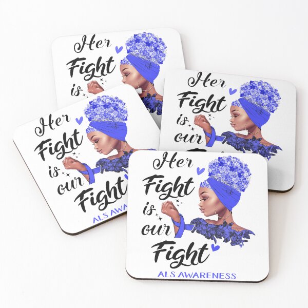 Item preview, ALS Awareness - Her Fight is Our Fight designed and sold by RidnerStore.