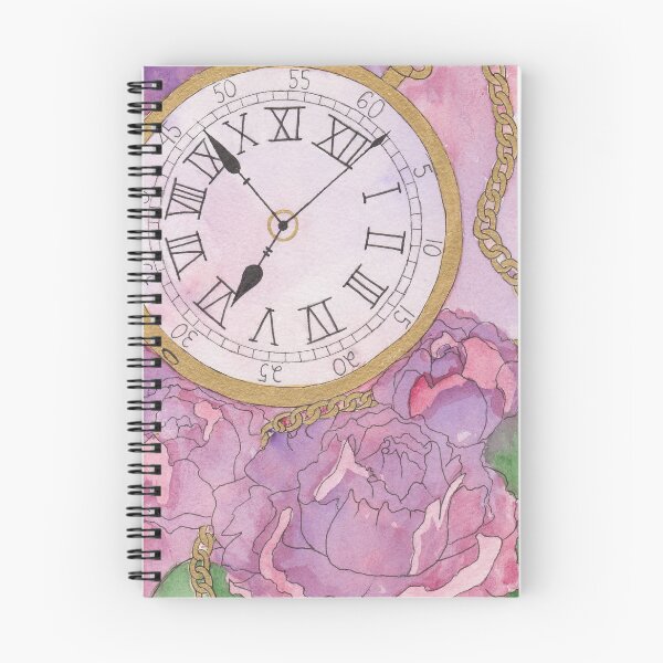 Item preview, Pocketwatch & Peony designed and sold by natandthearts.
