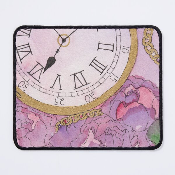 Item preview, Pocketwatch & Peony designed and sold by natandthearts.