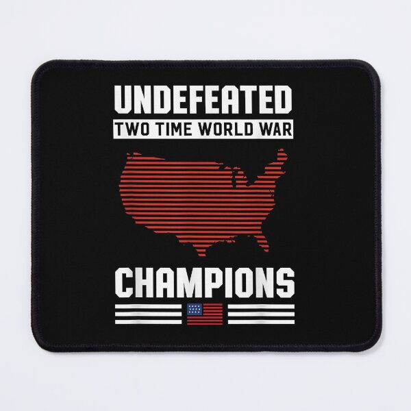 Item preview, 4th Of July Shirt Undefeated 2 Time World War Champs T-Shirt designed and sold by gladttkeal.