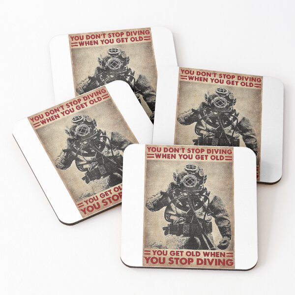 Item preview, Scuba Diver You Don't Stop Diving When You Get Old designed and sold by Terrifish90.