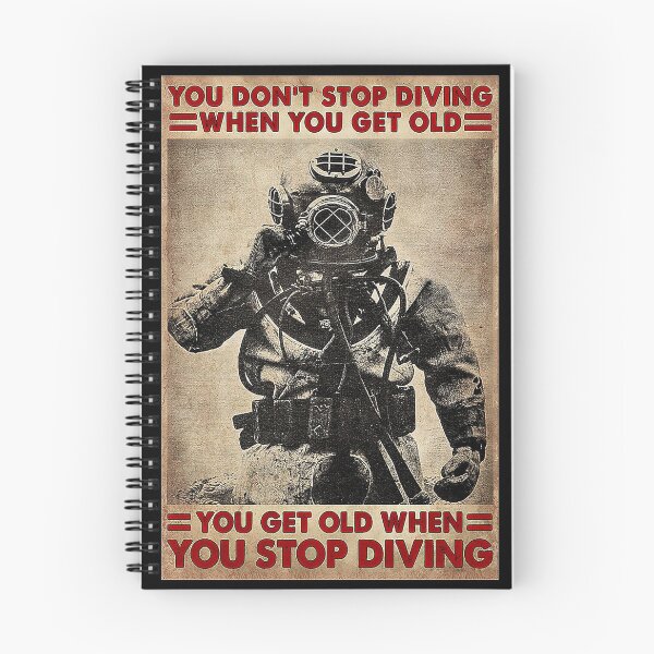 Item preview, Scuba Diver You Don't Stop Diving When You Get Old designed and sold by Terrifish90.