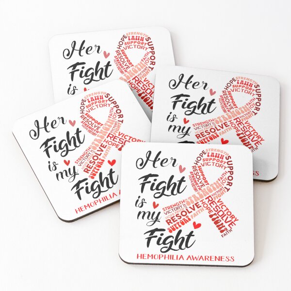 Item preview, Hemophilia Warrior, Her Fight is my Fight Hemophilia Awareness designed and sold by Greggwillard.