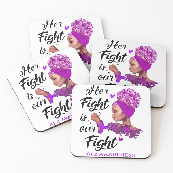 Item preview, ALZ Awareness - Her Fight is Our Fight designed and sold by RidnerStore.