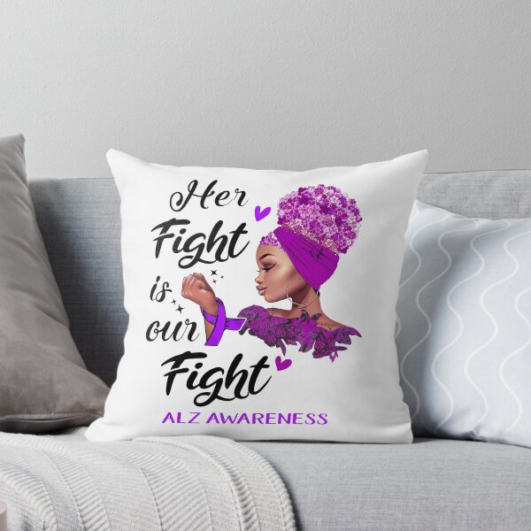 Item preview, ALZ Awareness - Her Fight is Our Fight designed and sold by RidnerStore.