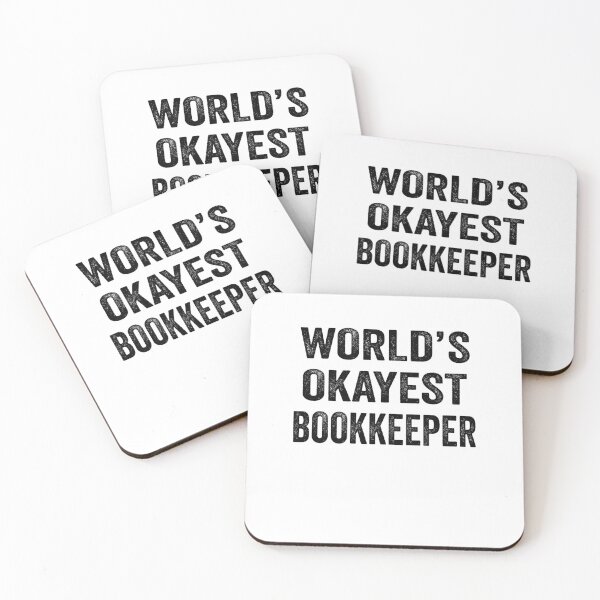Item preview, World's okayest Bookkeeper Shirt, Funny Bookkeeper Dad Husband Womens Boyfriend Birthday Christmas Gift idea designed and sold by xlnv.