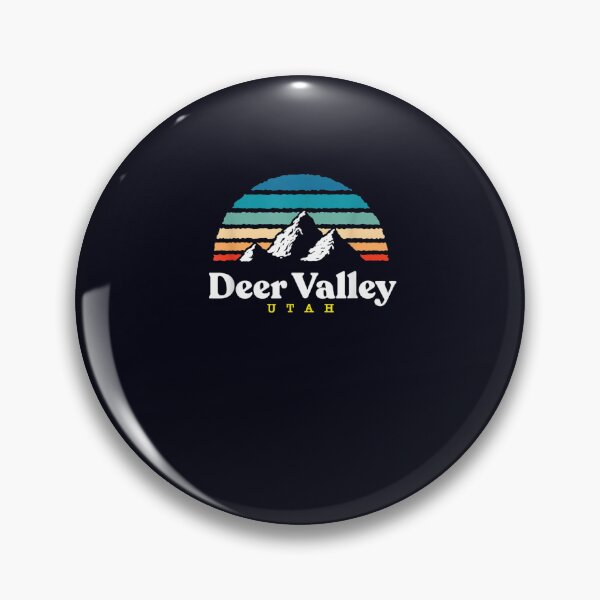 Item preview, Deer Valley Utah USA Ski Resort 1980s Retro designed and sold by DeannaMarks.