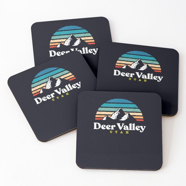 Item preview, Deer Valley Utah USA Ski Resort 1980s Retro designed and sold by DeannaMarks.