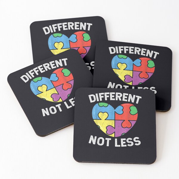 Item preview, Diferente, no menos, conciencia del autismo, rompecabezas, corazón designed and sold by DeannaMarks.