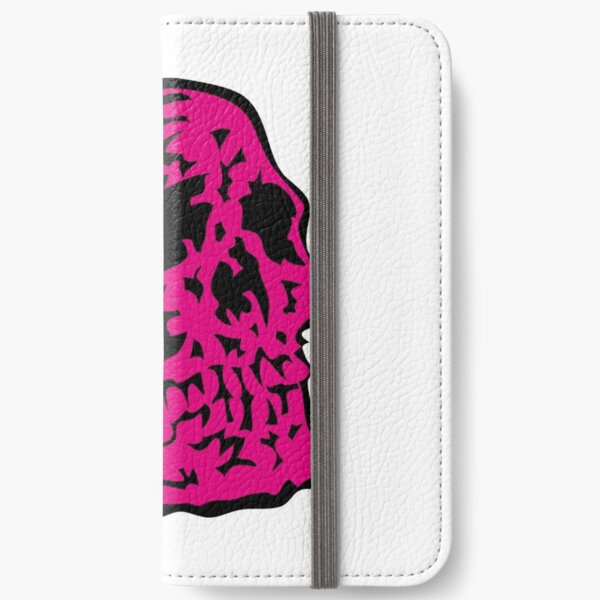 pink Skull iPhone Flip-Case